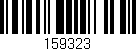 Código de barras (EAN, GTIN, SKU, ISBN): '159323'