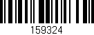 Código de barras (EAN, GTIN, SKU, ISBN): '159324'