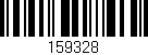 Código de barras (EAN, GTIN, SKU, ISBN): '159328'