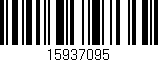 Código de barras (EAN, GTIN, SKU, ISBN): '15937095'