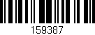 Código de barras (EAN, GTIN, SKU, ISBN): '159387'