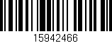 Código de barras (EAN, GTIN, SKU, ISBN): '15942466'