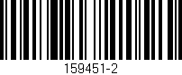 Código de barras (EAN, GTIN, SKU, ISBN): '159451-2'