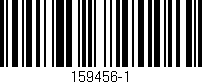 Código de barras (EAN, GTIN, SKU, ISBN): '159456-1'