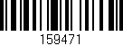 Código de barras (EAN, GTIN, SKU, ISBN): '159471'