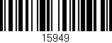 Código de barras (EAN, GTIN, SKU, ISBN): '15949'