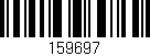 Código de barras (EAN, GTIN, SKU, ISBN): '159697'