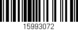 Código de barras (EAN, GTIN, SKU, ISBN): '15993072'
