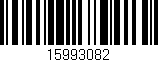 Código de barras (EAN, GTIN, SKU, ISBN): '15993082'
