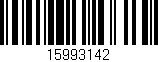 Código de barras (EAN, GTIN, SKU, ISBN): '15993142'