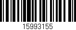 Código de barras (EAN, GTIN, SKU, ISBN): '15993155'