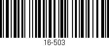 Código de barras (EAN, GTIN, SKU, ISBN): '16-503'