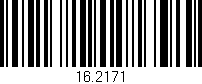 Código de barras (EAN, GTIN, SKU, ISBN): '16.2171'