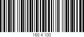 Código de barras (EAN, GTIN, SKU, ISBN): '160.4.100'