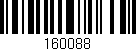 Código de barras (EAN, GTIN, SKU, ISBN): '160088'