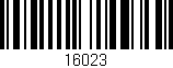 Código de barras (EAN, GTIN, SKU, ISBN): '16023'