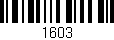 Código de barras (EAN, GTIN, SKU, ISBN): '1603'