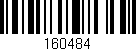 Código de barras (EAN, GTIN, SKU, ISBN): '160484'