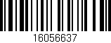 Código de barras (EAN, GTIN, SKU, ISBN): '16056637'