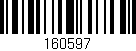 Código de barras (EAN, GTIN, SKU, ISBN): '160597'