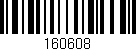 Código de barras (EAN, GTIN, SKU, ISBN): '160608'
