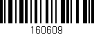 Código de barras (EAN, GTIN, SKU, ISBN): '160609'