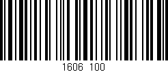 Código de barras (EAN, GTIN, SKU, ISBN): '1606/100'