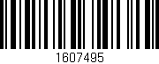 Código de barras (EAN, GTIN, SKU, ISBN): '1607495'