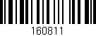 Código de barras (EAN, GTIN, SKU, ISBN): '160811'