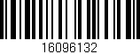 Código de barras (EAN, GTIN, SKU, ISBN): '16096132'