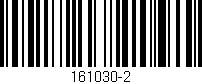 Código de barras (EAN, GTIN, SKU, ISBN): '161030-2'