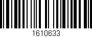 Código de barras (EAN, GTIN, SKU, ISBN): '1610633'