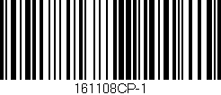 Código de barras (EAN, GTIN, SKU, ISBN): '161108CP-1'