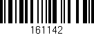 Código de barras (EAN, GTIN, SKU, ISBN): '161142'