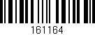 Código de barras (EAN, GTIN, SKU, ISBN): '161164'