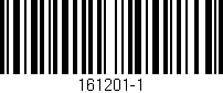 Código de barras (EAN, GTIN, SKU, ISBN): '161201-1'