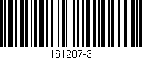 Código de barras (EAN, GTIN, SKU, ISBN): '161207-3'