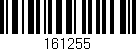 Código de barras (EAN, GTIN, SKU, ISBN): '161255'