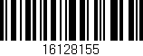 Código de barras (EAN, GTIN, SKU, ISBN): '16128155'