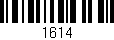 Código de barras (EAN, GTIN, SKU, ISBN): '1614'