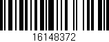 Código de barras (EAN, GTIN, SKU, ISBN): '16148372'