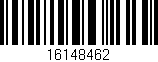 Código de barras (EAN, GTIN, SKU, ISBN): '16148462'