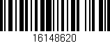 Código de barras (EAN, GTIN, SKU, ISBN): '16148620'