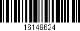 Código de barras (EAN, GTIN, SKU, ISBN): '16148624'