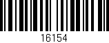Código de barras (EAN, GTIN, SKU, ISBN): '16154'