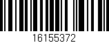Código de barras (EAN, GTIN, SKU, ISBN): '16155372'