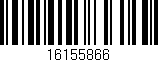 Código de barras (EAN, GTIN, SKU, ISBN): '16155866'