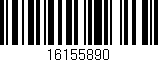 Código de barras (EAN, GTIN, SKU, ISBN): '16155890'