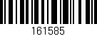 Código de barras (EAN, GTIN, SKU, ISBN): '161585'
