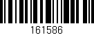 Código de barras (EAN, GTIN, SKU, ISBN): '161586'